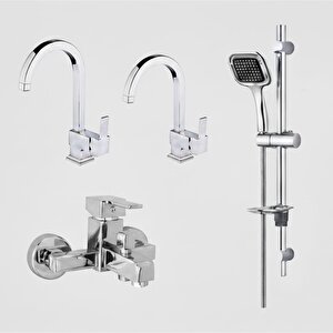 Lüks Banyo Batarya Ve Duş Seti