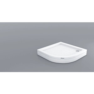 Shower 80x80 Oval Duş Teknesi (panelli)