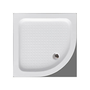 Shower 80x80 Oval Duş Teknesi (panelli)