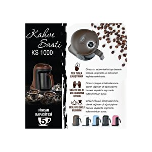 Kahve Saati Ks 1000  - Siyah