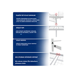 Bella Çift Kişilik Ferforje Karyola 140x200