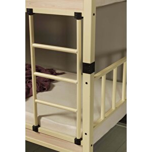 Yurt Genç Çocuk Odası Metal Ranza Ve Karyola 90x190