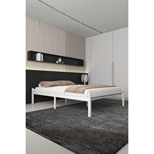 Felix Çift Kişilik Ferforje Metal Karyola