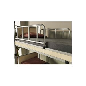 Yurt Genç Çocuk Odası Metal Ahşap Ranza Ve Karyola 90x190