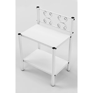 Stella Retro Ferforje Metal Komodin
