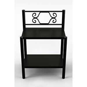 Leda Retro Ferforje Metal Komodin