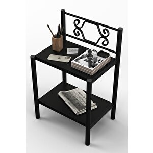 Leda Retro Ferforje Metal Komodin