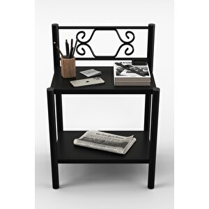 Leda Retro Ferforje Metal Komodin