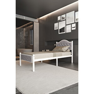 Milan Tek Kişilik Ferforje Karyola 120x200 cm