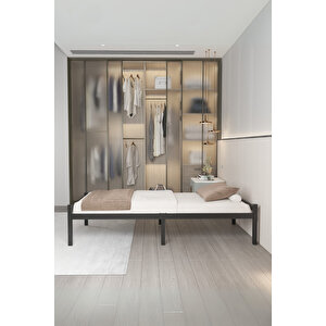 Felix Tek Kişilik Ferforje Metal Karyola