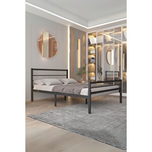 Chester Çift Kişilik Ferforje Metal Karyola 140x190 cm