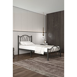 Bella Tek Kişilik Ferforje Metal Karyola 90x200 cm