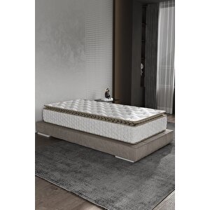 Cortado Tek Kişilik Pedli Paket Yaylı Yatak 30 Cm 116