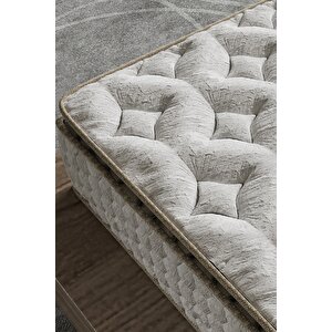 Cortado Çift Kişilik Pedli Paket Yaylı Yatak 30 Cm