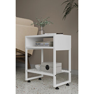 Armoni Metal Komodin Yan Sehpa 128