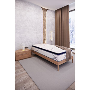 Aqualis Tek Kişilik Pedli Paket Yaylı Yatak 30 Cm 29-30