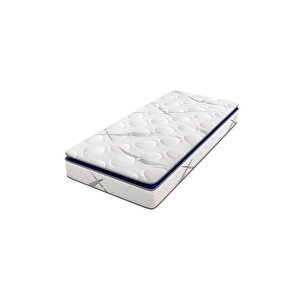 Aqualis Tek Kişilik Pedli Paket Yaylı Yatak 30 Cm