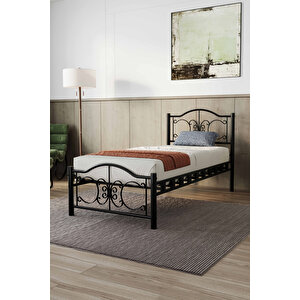 Pero Tek Kişilik Ferforje Metal Karyola 90x190 cm