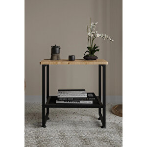 Legno Metal Komodin Yan Sehpa 116