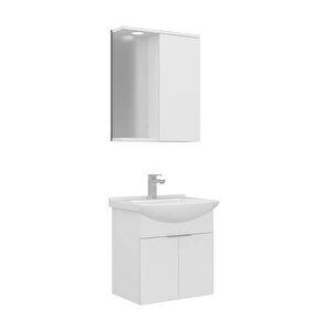 Purus 55 Cm Asma Takım Parlak Beyaz