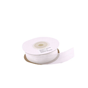 Organze Kurdele 30 Mm (22 Metre)  Beyaz