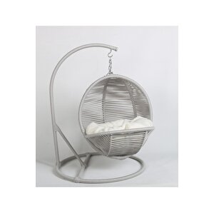 Pet Lüxperi Kedi Salıncağı & Kedi Yatağı & Kafesi 38x45x65 Cm Açık Gri