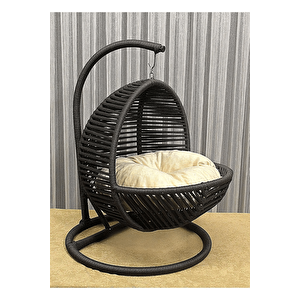 Pet Lüxperi Kedi Salıncağı & Kedi Yatağı & Kafesi 38x45x65 Cm Siyah