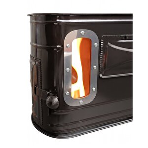 Genco Gk02 Şömineli Fırınlı Kamp Sobası Taşınabilir Çadır Sobası