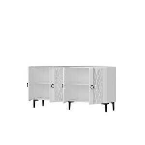 Ka1515b Rain150 Konsol, Kahve Köşesi̇, Tv Sehpasi Beyaz 150cm