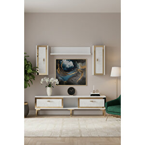 Tvr1501bg - Tuna150 Tv Üni̇tesi̇ Beyaz Gold 150cm Beyaz gold