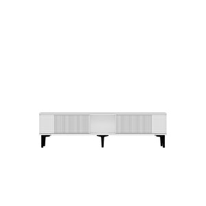Tsa1502b - Corsatv150 Tv Stand, Tv Sehpasi Beyaz 150cm Beyaz