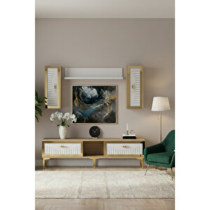 Tvr1501dbg - Tuna150 Tv Üni̇tesi̇ Safi̇rmeşe-beyaz Gold 150cm Safirmeşe-Altın
