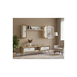 Tvr1501dbg - Tuna150 Tv Üni̇tesi̇ Safi̇rmeşe-beyaz Gold 150cm