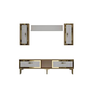 Tvr1501dbg - Tuna150 Tv Üni̇tesi̇ Safi̇rmeşe-beyaz Gold 150cm