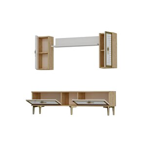 Tvr1501dbg - Tuna150 Tv Üni̇tesi̇ Safi̇rmeşe-beyaz Gold 150cm