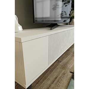 Tsa1203b - Corsatv120 Tv Stand, Tv Sehpasi Beyaz 120cm Beyaz