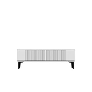 Tsa1203b - Corsatv120 Tv Stand, Tv Sehpasi Beyaz 120cm