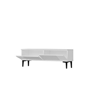 Tsa1203b - Corsatv120 Tv Stand, Tv Sehpasi Beyaz 120cm