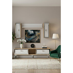 Tvr1501dbs - Tuna150 Tv Üni̇tesi̇ Safi̇rmeşe-beyaz Silver 150cm Safirmeşe-Gümüş
