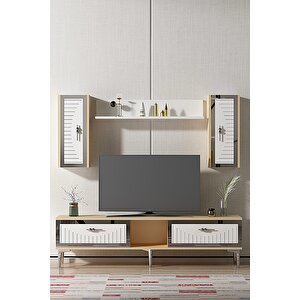 Tvr1501dbs - Tuna150 Tv Üni̇tesi̇ Safi̇rmeşe-beyaz Silver 150cm Safirmeşe-Gümüş