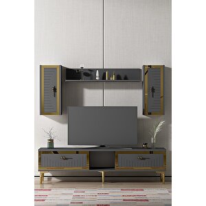 Tvr1501ag - Tuna150 Tv Üni̇tesi̇ Antrasi̇t Gold 150cm Antrasit Gold