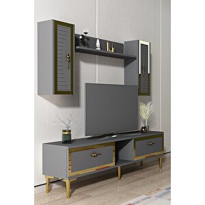 Tvr1501ag - Tuna150 Tv Üni̇tesi̇ Antrasi̇t Gold 150cm Antrasit Gold