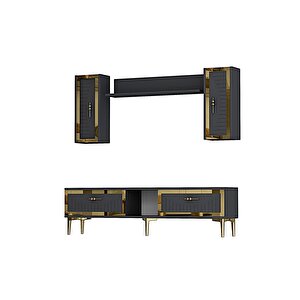 Tvr1501ag - Tuna150 Tv Üni̇tesi̇ Antrasi̇t Gold 150cm