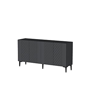 Ka1512a Resso150 Konsol, Kahve Köşesi̇, Tv Sehpasi Antrasi̇t 150cm
