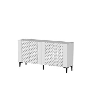 Ka1512b Resso150 Konsol, Kahve Köşesi̇, Tv Sehpasi Beyaz 150cm