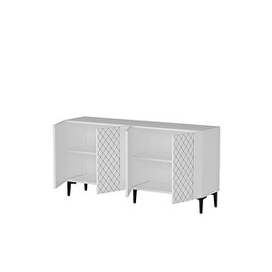 Ka1512b Resso150 Konsol, Kahve Köşesi̇, Tv Sehpasi Beyaz 150cm