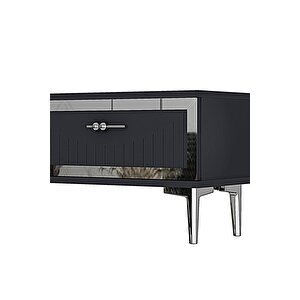 Tsa1204as - Tunatv120 Tv Stand, Tv Sehpasi Antrasi̇t-silver 120cm