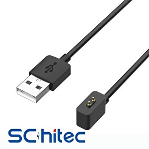 Schitec Mi Band 8/8pro/8active/9/9pro/9active/10 &  Redmi Band2/watch3/3active/watch4/4active/watch5/active/5lite Uyumlu 1m Usb-a