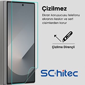 Schitec Honor Magic 7 Lite Darbe Emici Premium Mat Ön Ekran Koruyucu Poliüretan Film