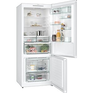 Kg76nvwe0n Iq300 Alttan Donduruculu Buzdolabı 186 X 75 Cm Beyaz, Total Nofrost
